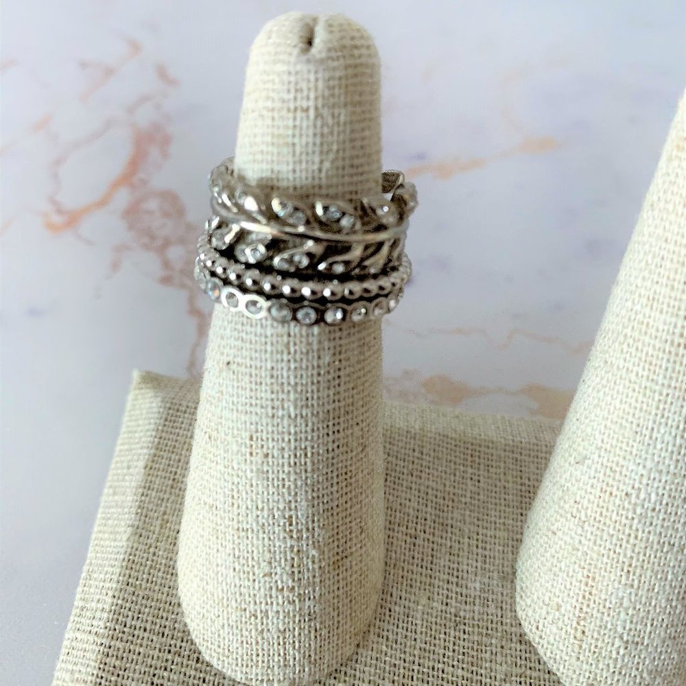 Stella and Dot Claudia RIng Size 7
